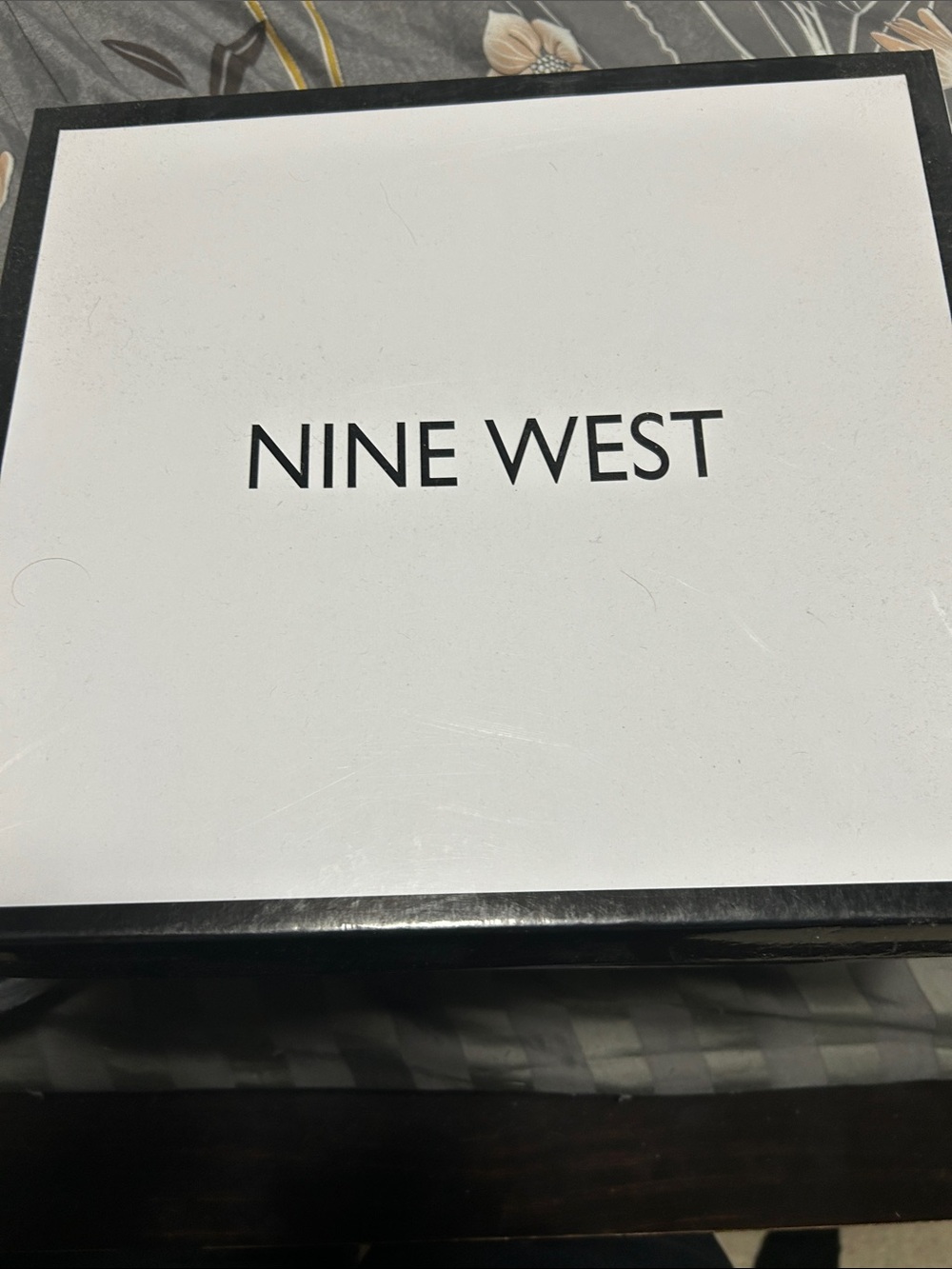 Nine West Black Pure Heart Fringe Ankle Boots